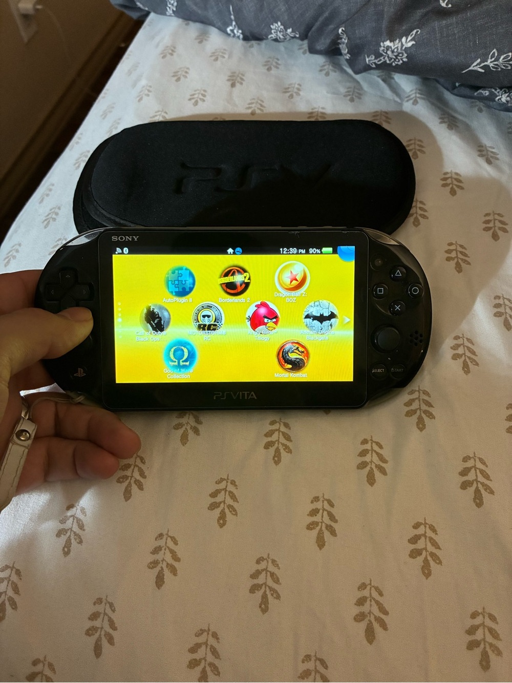Sony PS Vita Portable Gaming System MODDED W PSP GAMES AND PS1 Games & PKG app.